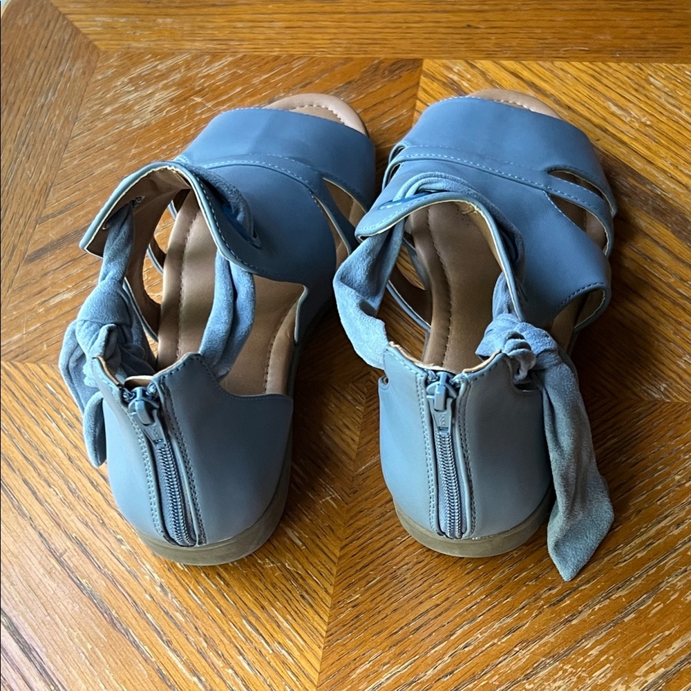 comfortview - The Annika Shootie - Chambray - Size 11W NEW - Picture 4 of 8